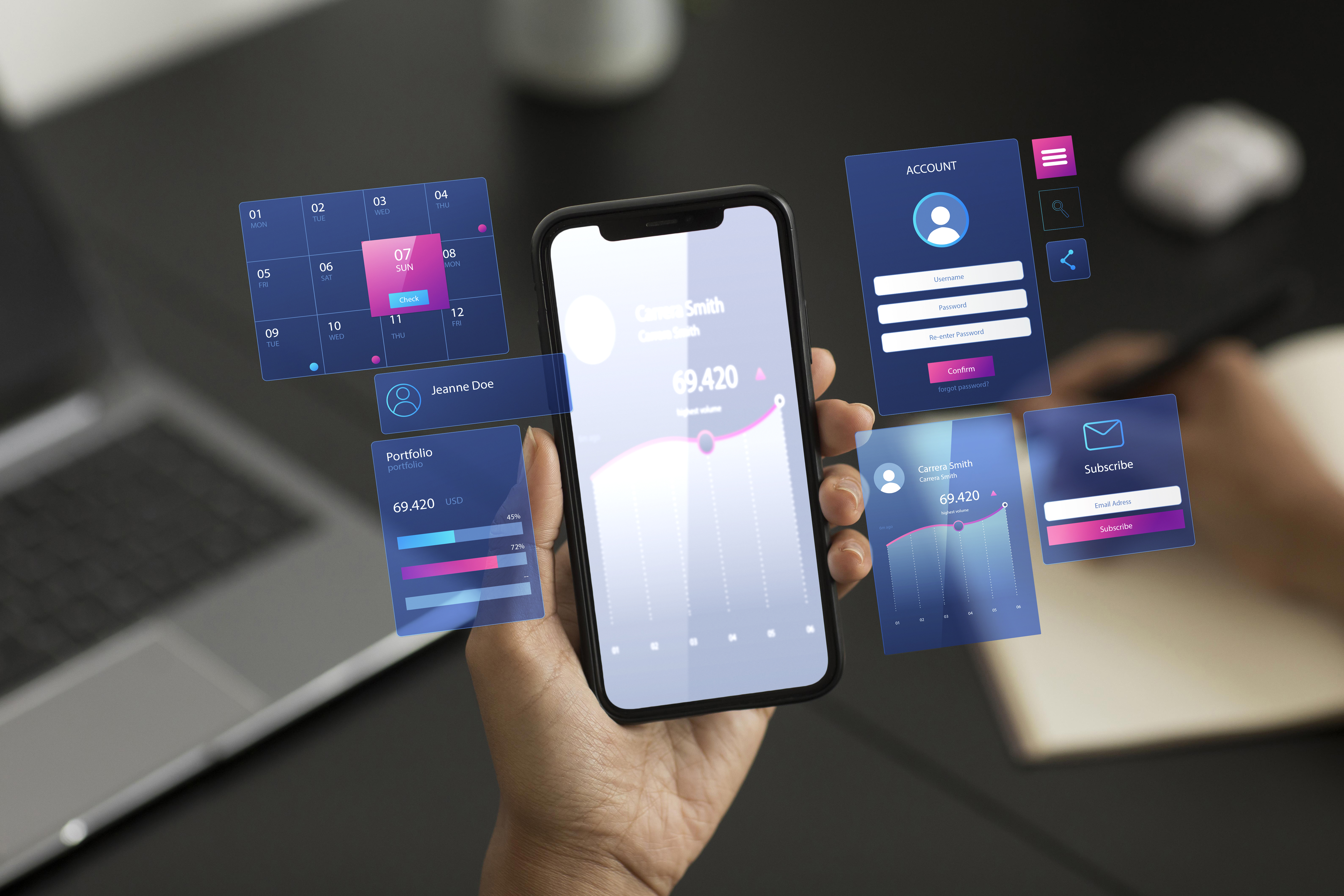 Mobile event management app